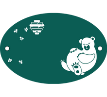 Upload image to gallery, Green bear
